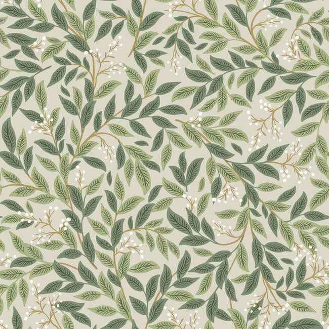 Willowberry Linen Peel & Stick Wallpaper - York Wallcoverings - PSW1473RL - York Wallcoverings Wallpaper