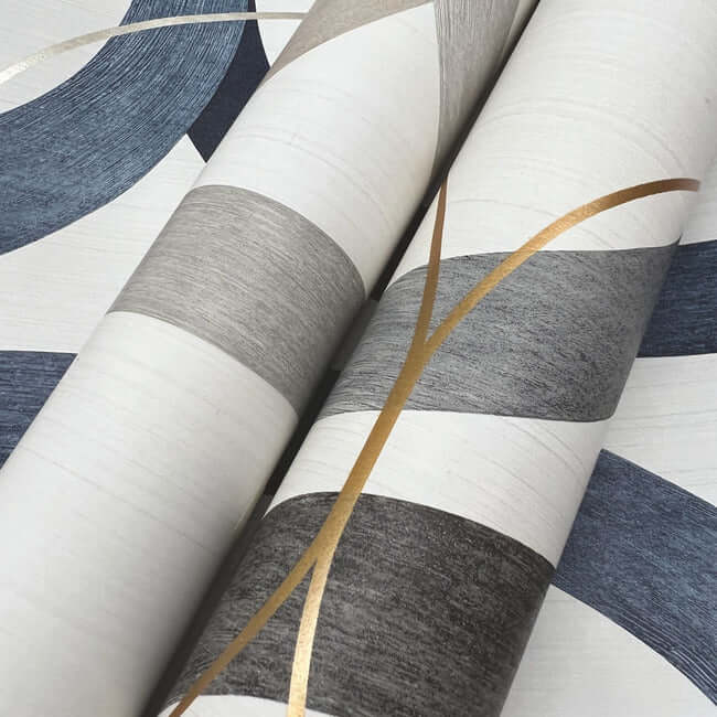 interlock-premium-peel-stick-wallpaper-light-taupe-york-wallcoverings-psw1418rl - York Wallcoverings Wallpaper