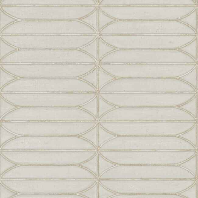 Pavilion Taupe Peel & Stick Wallpaper - York Wallcoverings - PSW1411RL