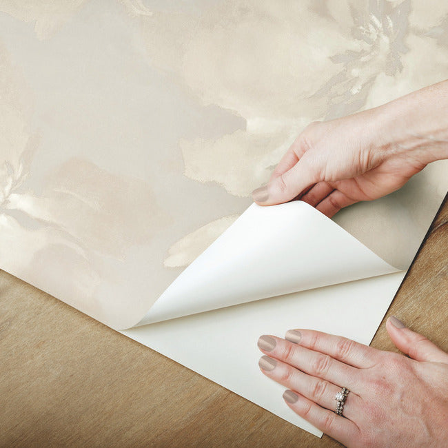 midnight-blooms-premium-peel-stick-wallpaper-neutral-york-wallcoverings-psw1414rl