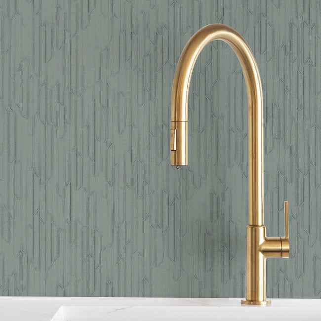 Calliope Arctic Shell Wallpaper - York Wallcoverings - RRD7610N - York Wallcoverings Wallpaper