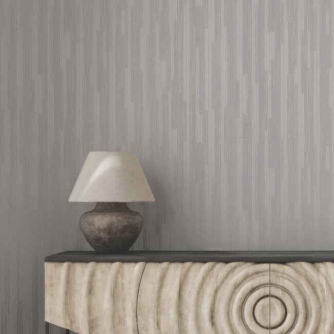 Newel High Performance Wallpaper Aluminum - York Wallcoverings - RRD7624 - York Wallcoverings Wallpaper