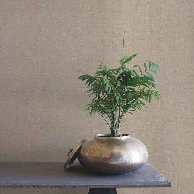 Rugged Linen Jute Wallpaper - York Wallcoverings - RRD7638N - York Wallcoverings Wallpaper