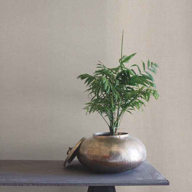 Rugged Linen Powder Sand Wallpaper - York Wallcoverings - RRD7637N - York Wallcoverings Wallpaper