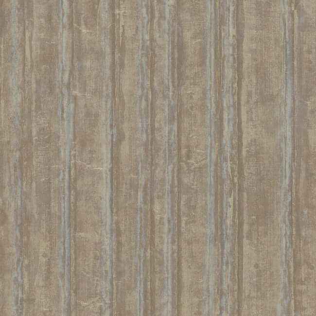 Vintage Tin High Performance Wallpaper Satin Brass - York Wallcoverings - RRD7607 - York Wallcoverings Wallpaper