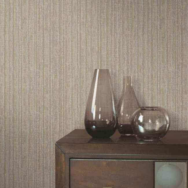 Vintage Tin High Performance Wallpaper Satin Brass - York Wallcoverings - RRD7607 - York Wallcoverings Wallpaper