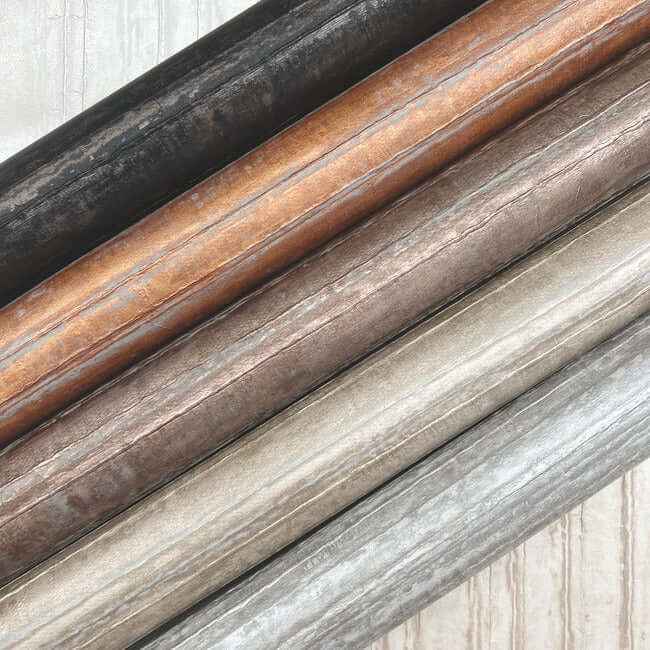 Vintage Tin High Performance Wallpaper Wrought Iron - York Wallcoverings - RRD7608 - York Wallcoverings Wallpaper