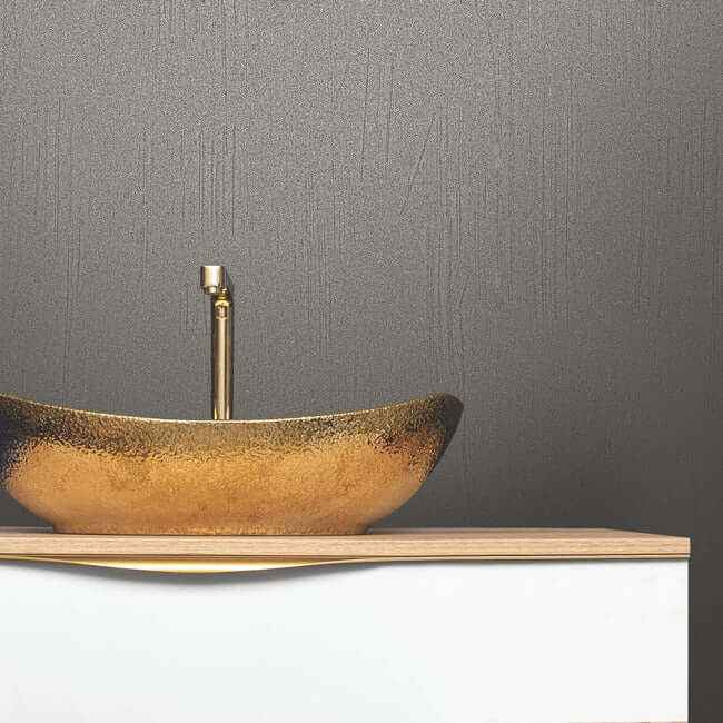 Stockroom Graphite Wallpaper - York Wallcoverings - RRD7633N - York Wallcoverings Wallpaper