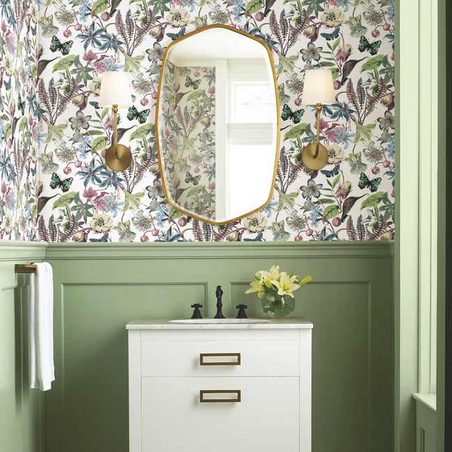 butterfly-house-wallpaper-white-fuchsia-york-wallcoverings-bl1721