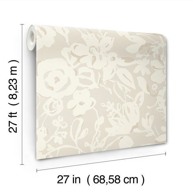 brushstroke-floral-wallpaper-taupe-york-wallcoverings-bl1735