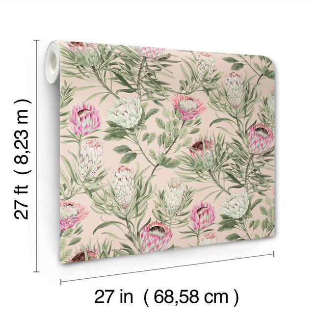 protea-wallpaper-blush-york-wallcoverings-bl1751
