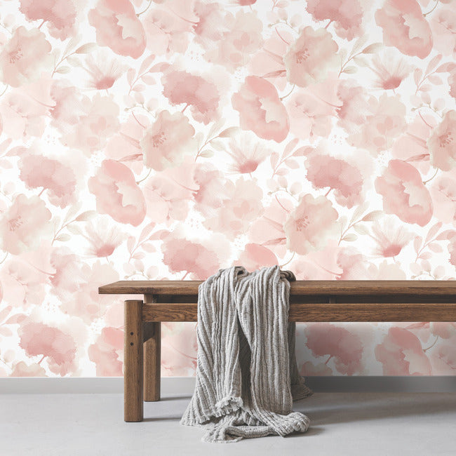 watercolor-bouquet-wallpaper-blush-york-wallcoverings-bl1772