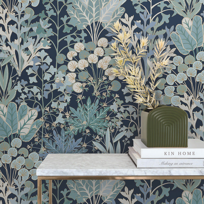 forest-floor-wallpaper-navy-york-wallcoverings-bl1812