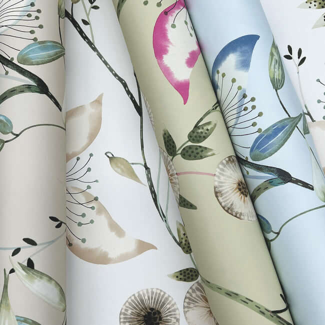 dream-blossom-light-green-wallpaper-york-wallcoverings-bl1791 - York Wallcoverings Wallpaper