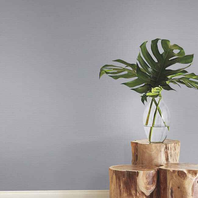 Makasa Sisal Grey Wallpaper - York Wallcoverings - BL1826 - York Wallcoverings Wallpaper