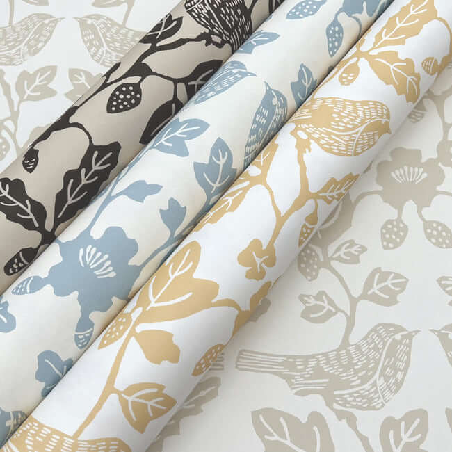 sparrow-oak-linen-charcoal-peel-stick-wallpaper-york-wallcoverings-psw1442rl - York Wallcoverings Wallpaper