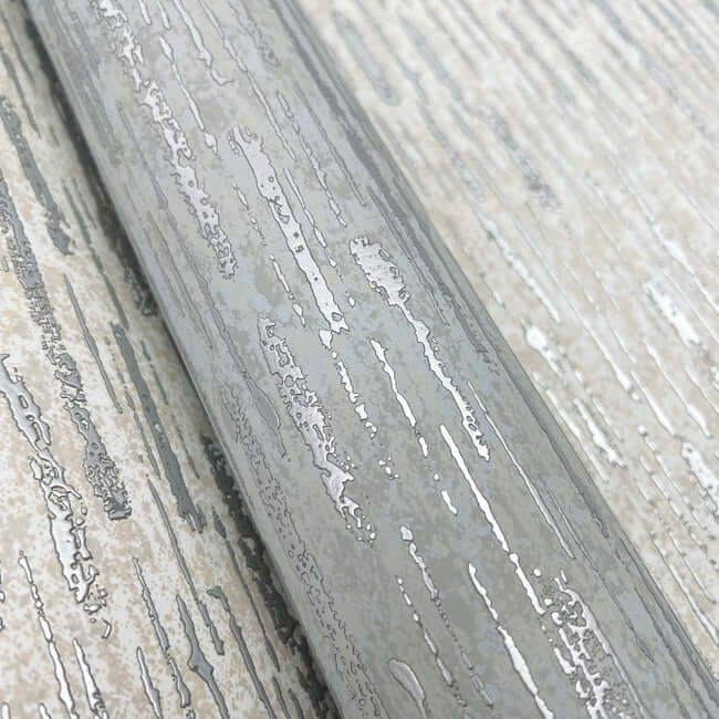 metallic-cascade-pale-green-silver-wallpaper-york-wallcoverings-md7153 - York Wallcoverings Wallpaper