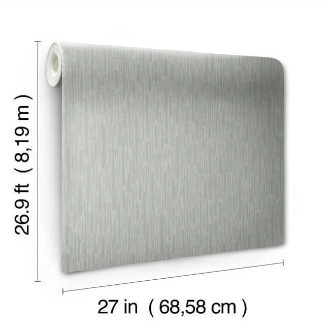 metallic-cascade-spa-silver-wallpaper-york-wallcoverings-md7154 - York Wallcoverings Wallpaper