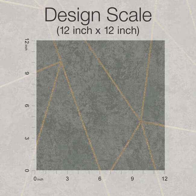 Nazca Dark Grey & Gold Wallpaper - York Wallcoverings - NW3502 - York Wallcoverings Wallpaper