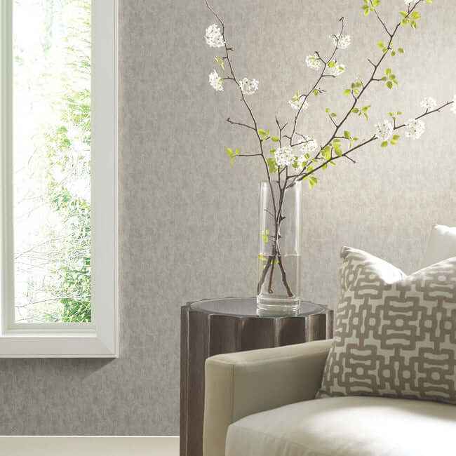 Shimmering Patina Silver Wallpaper - York Wallcoverings - WP-1159 - York Wallcoverings Wallpaper