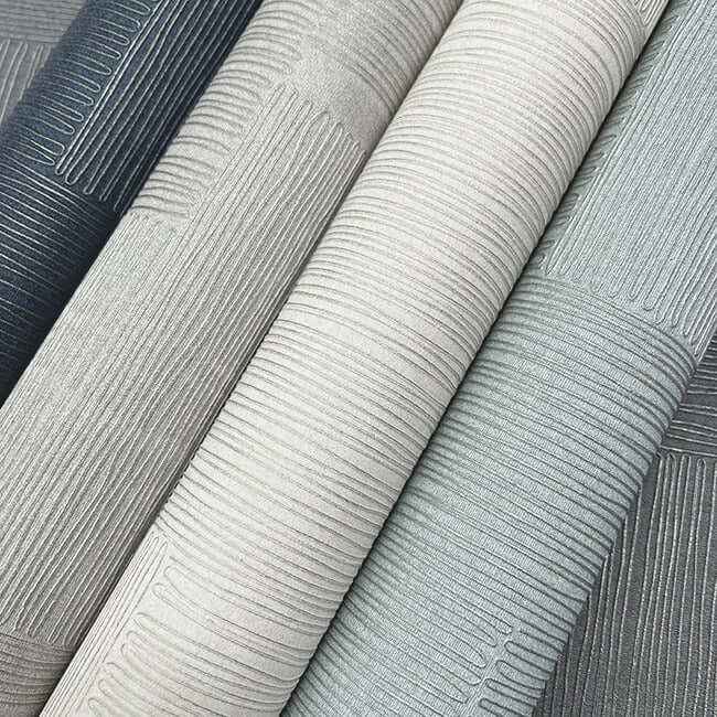 Contour Grey Wallpaper - York Wallcoverings - OI0703 - York Wallcoverings Wallpaper