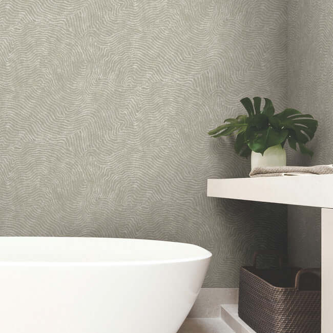 modern-wood-wallpaper-taupe-york-wallcoverings-oi0712 - York Wallcoverings Wallpaper
