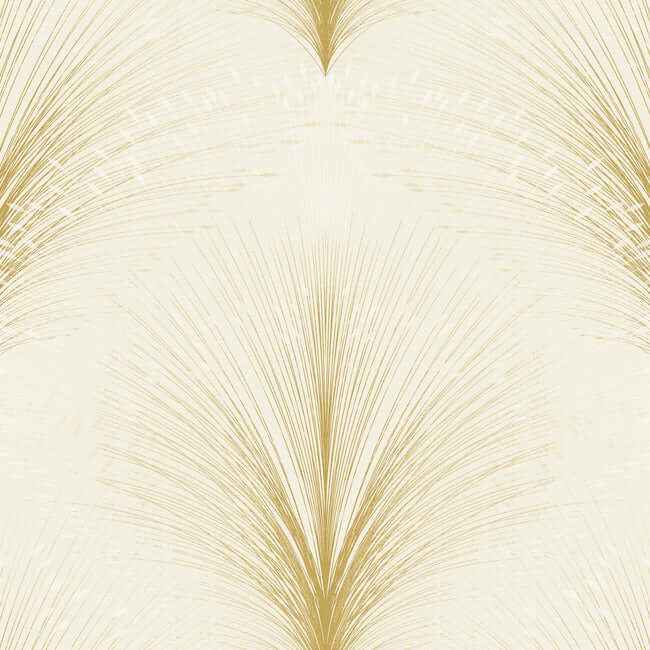 Papyrus Plume Ivory Wallpaper - York Wallcoverings - OI0683 - York Wallcoverings Wallpaper