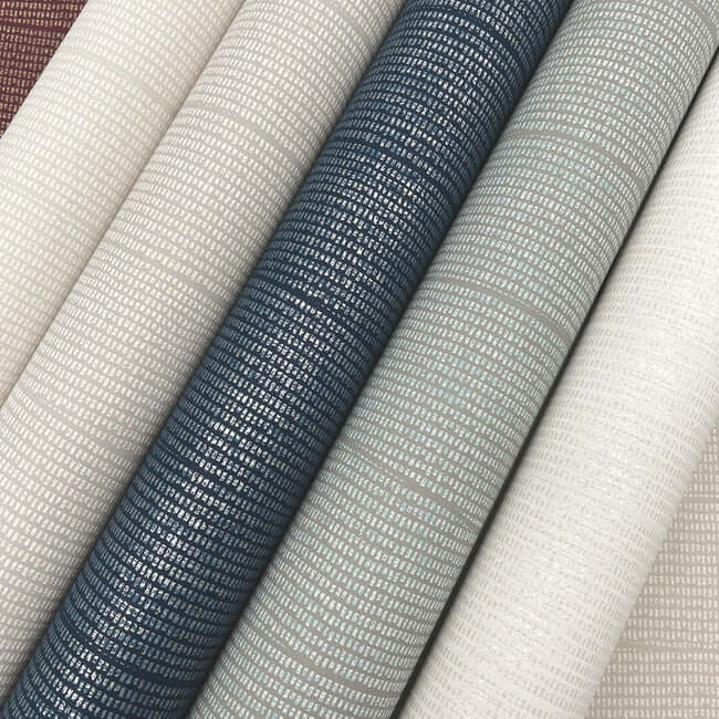 natural-grid-wallpaper-grayed-sky-york-wallcoverings-oi0693 - York Wallcoverings Wallpaper