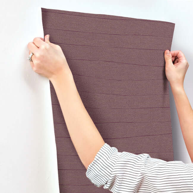 natural-grid-wallpaper-mulberry-york-wallcoverings-oi0691 - York Wallcoverings Wallpaper