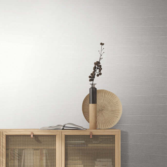 natural-grid-wallpaper-white-pearl-york-wallcoverings-oi0697 - York Wallcoverings Wallpaper