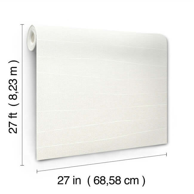 natural-grid-wallpaper-white-pearl-york-wallcoverings-oi0697 - York Wallcoverings Wallpaper