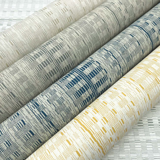 tapestry-stitch-wallpaper-navy-york-wallcoverings-oi0625 - York Wallcoverings Wallpaper