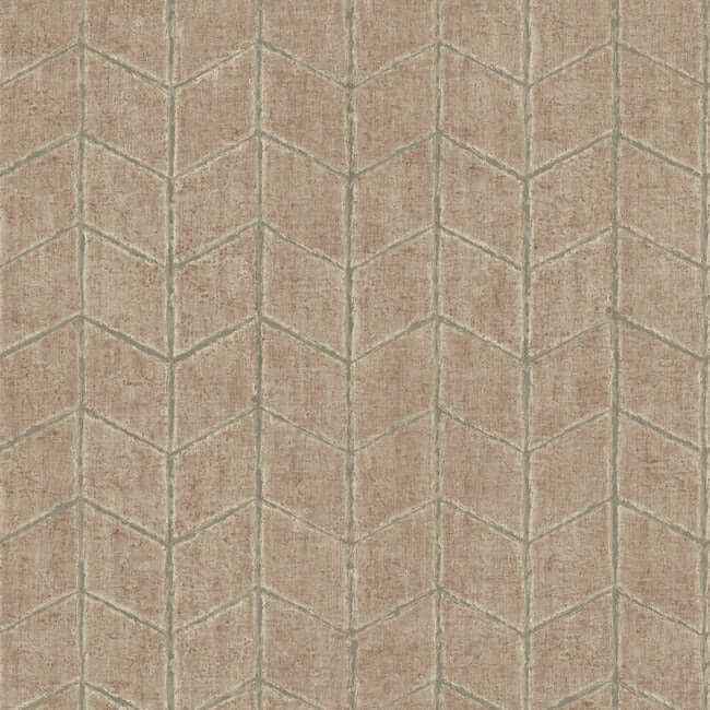 Flatiron Geometric Brick Wallpaper - York Wallcoverings - OI0646