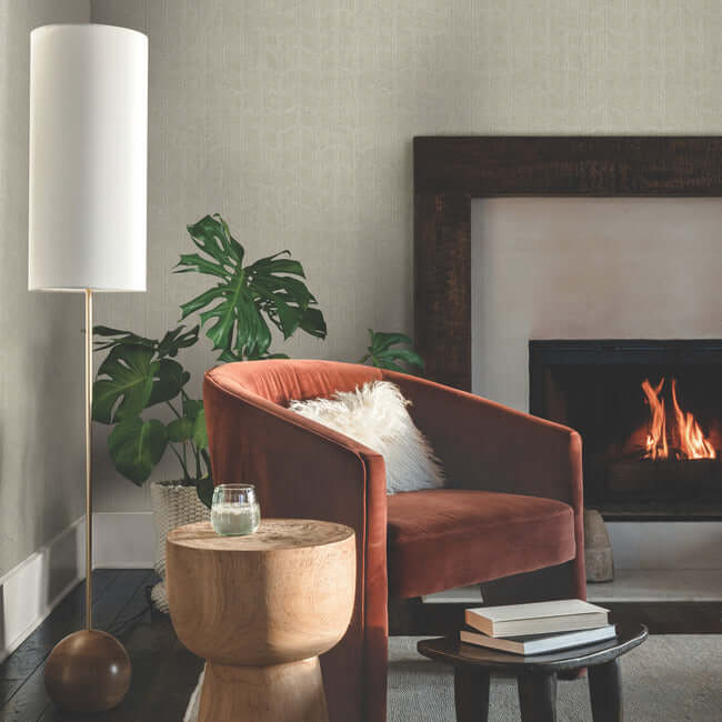 flatiron-geometric-wallpaper-taupe-york-wallcoverings-oi0643 - York Wallcoverings Wallpaper