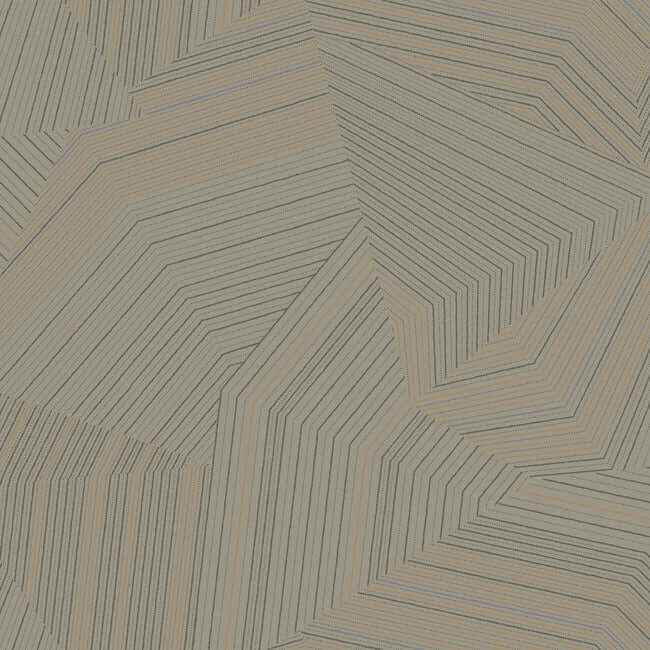 Dotted Maze Glint Wallpaper - York Wallcoverings - OI0613 - York Wallcoverings Wallpaper
