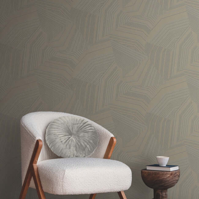 dotted-maze-wallpaper-glint-york-wallcoverings-oi0613 - York Wallcoverings Wallpaper