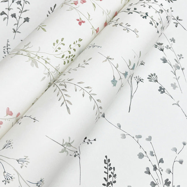 wildflower-sprigs-peel-and-stick-wallpaper-black-white-york-wallcoverings-psw1522rl