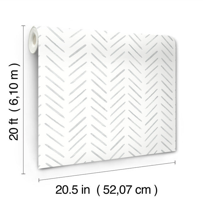 painted-herringbone-peel-and-stick-wallpaper-fog-york-wallcoverings-psw1527rl