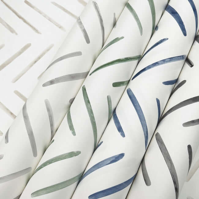 painted-herringbone-peel-and-stick-wallpaper-sand-york-wallcoverings-psw1529rl - York Wallcoverings Wallpaper