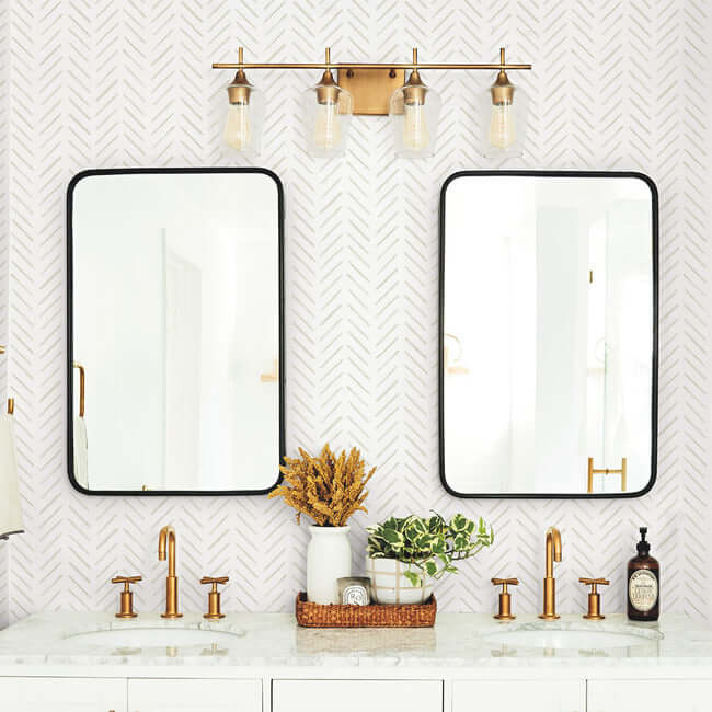 painted-herringbone-peel-and-stick-wallpaper-sand-york-wallcoverings-psw1529rl - York Wallcoverings Wallpaper