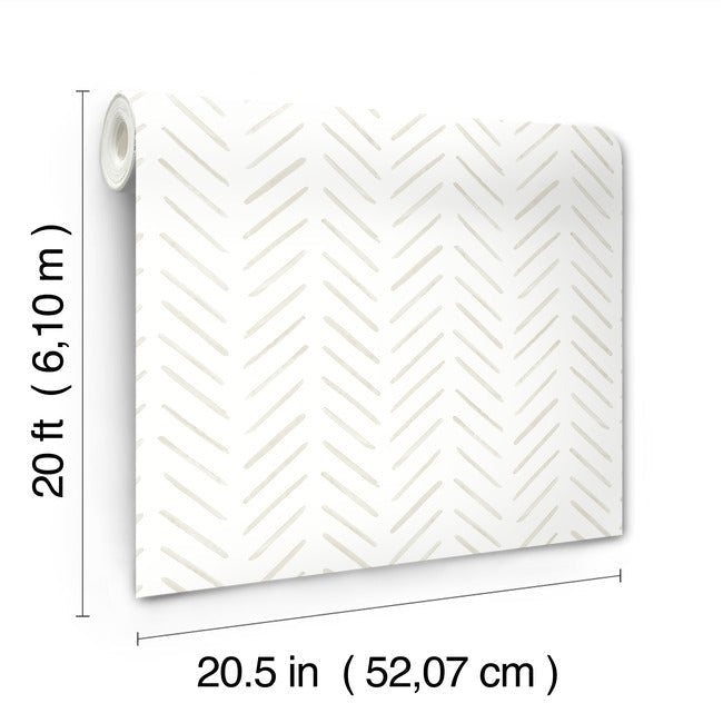 painted-herringbone-peel-and-stick-wallpaper-sand-york-wallcoverings-psw1529rl