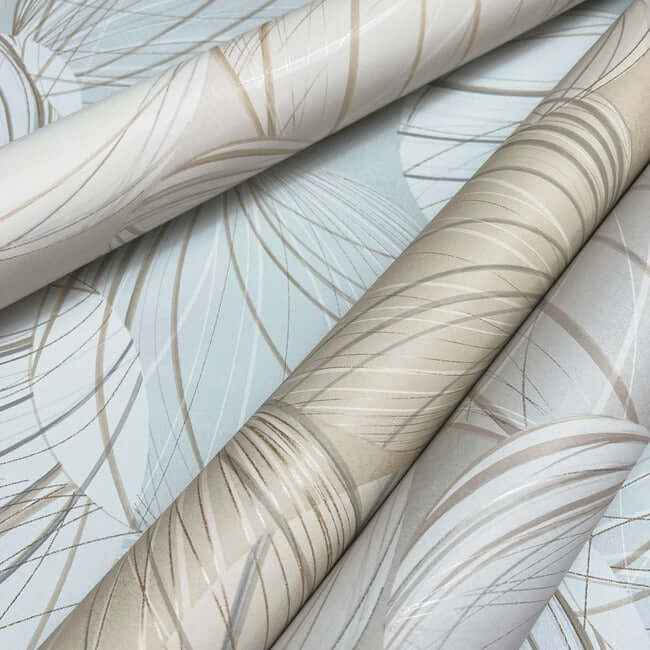 Floating Lanterns Light Grey Wallpaper - York Wallcoverings - EV3907 - York Wallcoverings Wallpaper