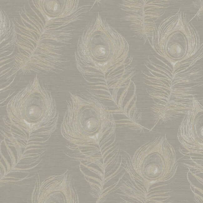 regal-peacock-mink-wallpaper-york-wallcoverings-ev3941 - York Wallcoverings Wallpaper