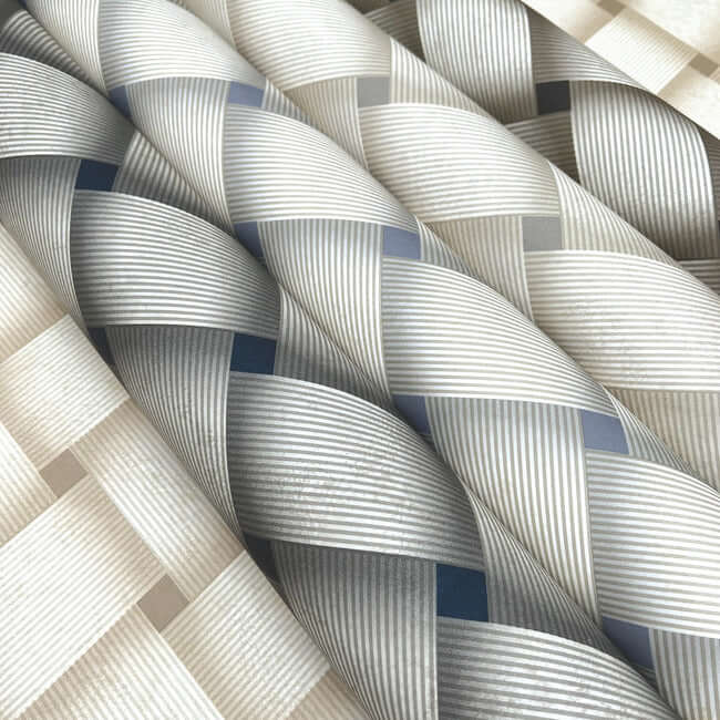 bayside-basket-weave-neutral-wallpaper-york-wallcoverings-ev3967 - York Wallcoverings Wallpaper
