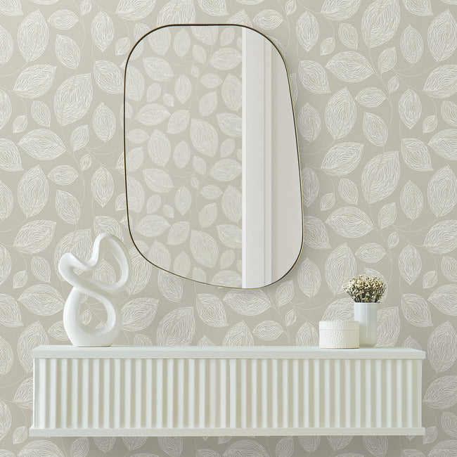 contoured-leaves-wallpaper-taupe-york-wallcoverings-ev3922