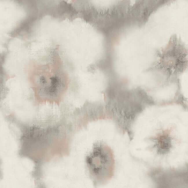 blended-floral-clay-wallpaper-york-wallcoverings-ev3963 - York Wallcoverings Wallpaper