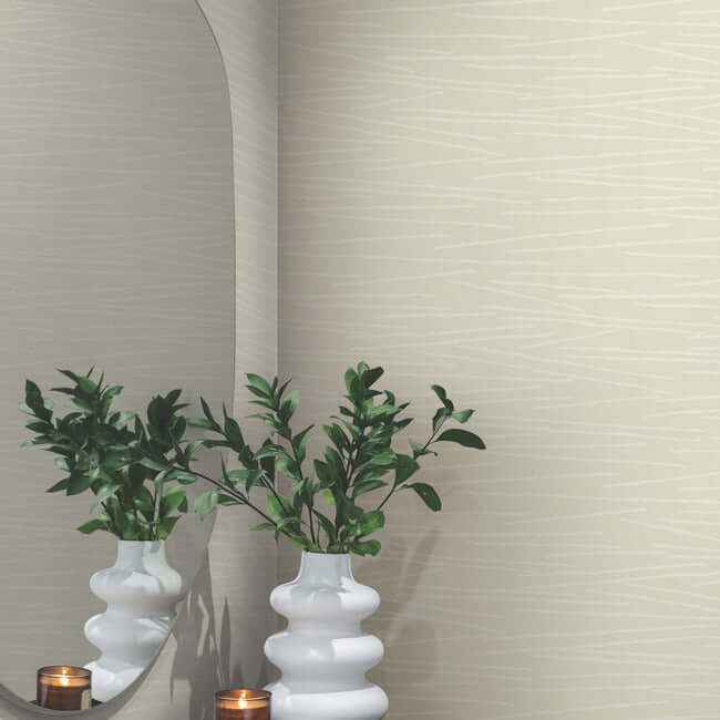 Line Horizon Blonde Wallpaper - York Wallcoverings - EV3932 - York Wallcoverings Wallpaper