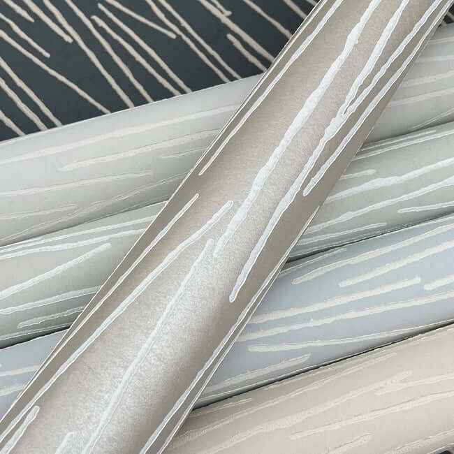 Line Horizon Grey Wallpaper - York Wallcoverings - EV3931 - York Wallcoverings Wallpaper
