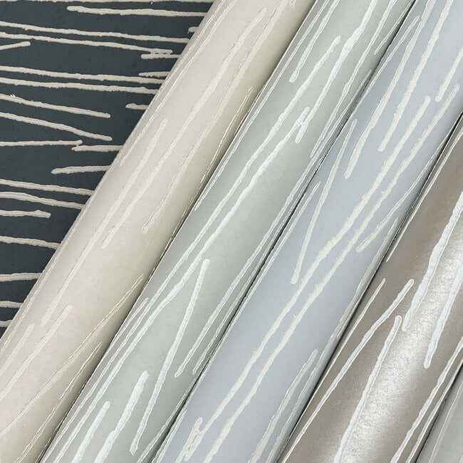 Line Horizon Pearl Wallpaper - York Wallcoverings - EV3930 - York Wallcoverings Wallpaper