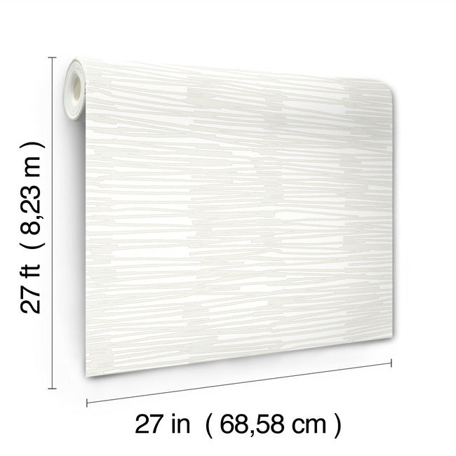 nikki-chu-water-reed-thatch-wallpaper-ivory-glint-york-wallcoverings-ag2096